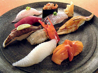 とり松のにぎり寿司